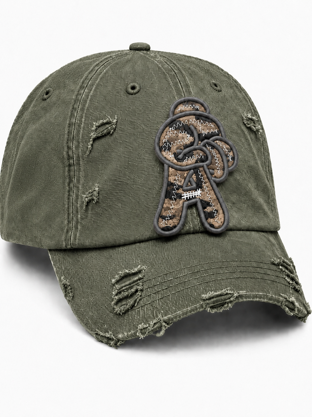 Custom Vintage A Army Inspired Dad Hat