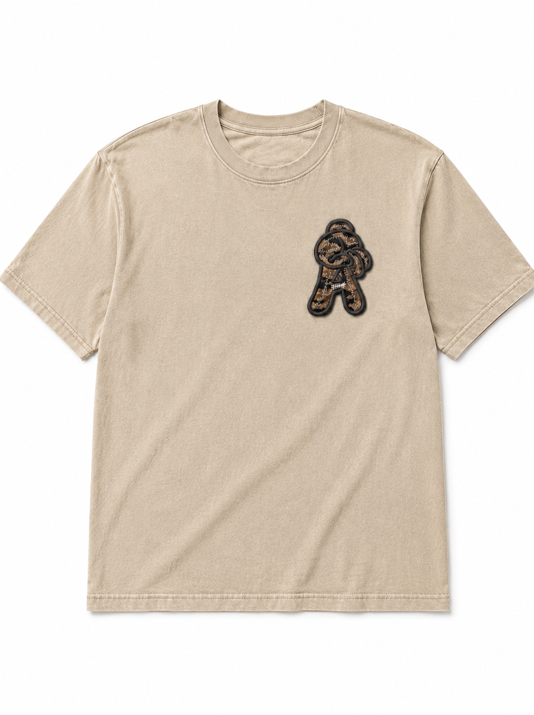 Army Inspired Vintage A Tshirt